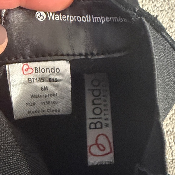 Blondo Black Waterproof Boots - Picture 7 of 7